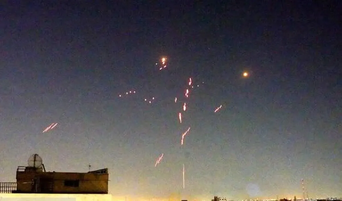 فعال‌شدن پدافند هوایی در مناطقی از تهران