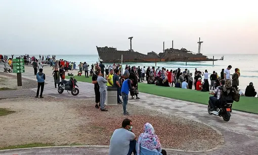 کیش، مات مسافرت در کرونا/عکس :  شیدا پوریوسف