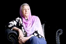 بانوی هنرمند ایران 96 ساله شد