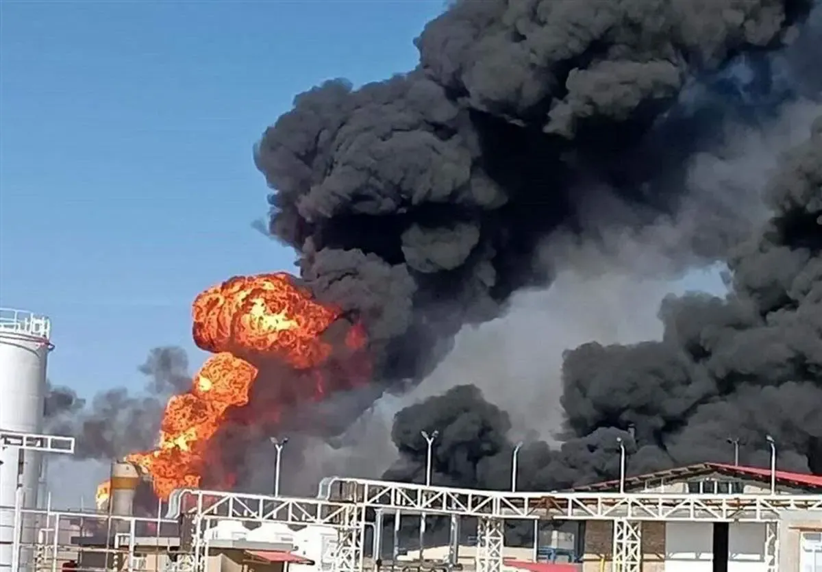 چند لیتر مواد سوختی در پالایشگاه بیرجند دود شد؟