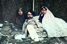 عکس واقعی گلینخانم؛ اولین همسر عقدی ناصرالدینشاه در جوانی
