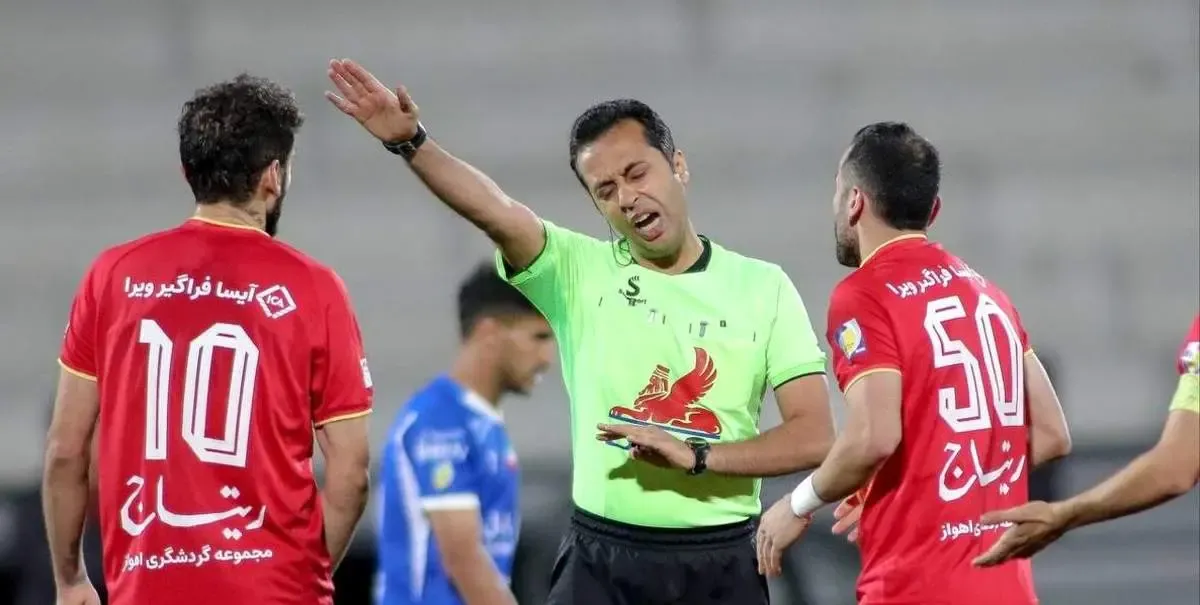 گل استقلال به فولاد مردود بود! / فیلم