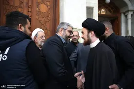 لباس روحانیت بر تن پسر سیدحسن خمینی