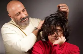 عکس پربازدید امیر جعفری و پسرش در کنار سامی بیگی