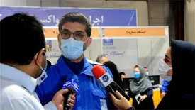 افزایش تزریق واکسن کرونا به کارکنان به دوهزار دوز در روز با همکاری وزارت بهداشت