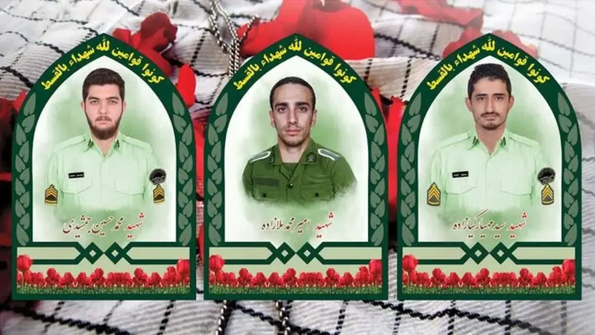 شهادت ۳ تن از کارکنان پلیس آگاهی گیلان در حین عملیات تعقیب خودروی مسروقه