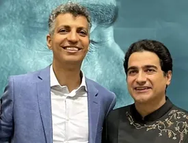 کتک کاری عجیب فردوسی پور و همایون شجریان!/ فیلم