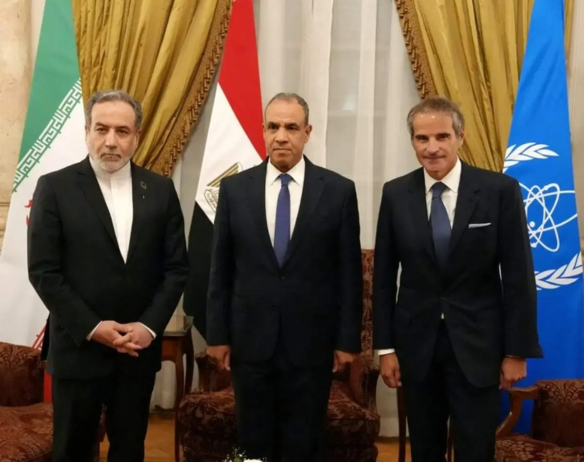 دیدار گروسی با وزرای خارجه ایران و مصر