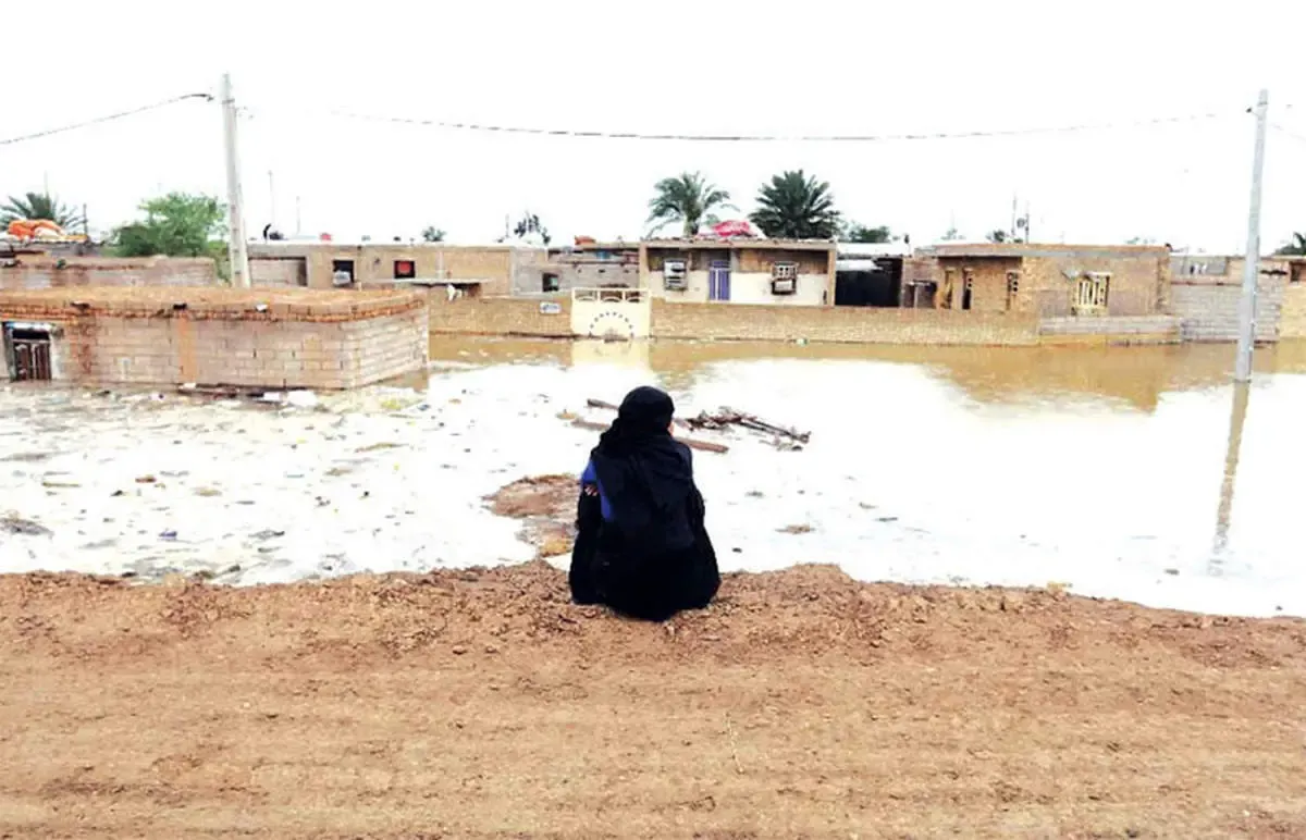 خطر بحران‌های روحی در مناطق سیل‌‎زده