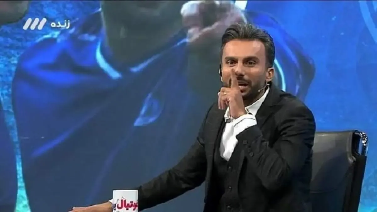 بی ادبی میثاقی به عادل روی آنتن زنده!/ فیلم