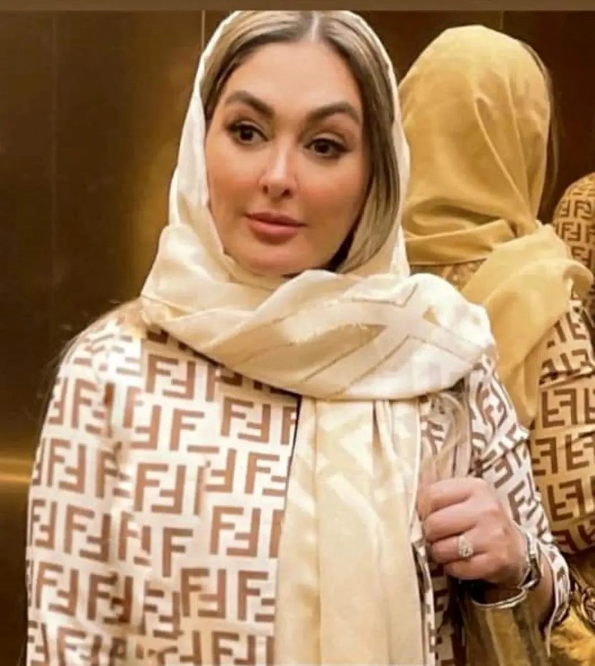 استایل ساحلی الهام حمیدی/ عکس