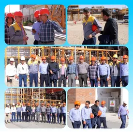 بازدید مدیران هلدینگ خلیج فارس از پتروشیمی گچساران