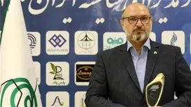 تجلیل از شرکت لوله گستر اسفراین در سومین جشنواره  ملی حاتم