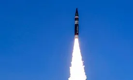 هند یک موشک بالستیک آزمایش کرد