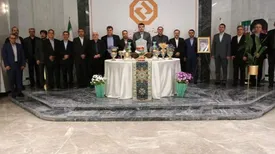 دیدار نوروزی مدیرعامل بانک توسعه صادرات ایران با همکاران