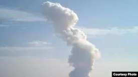 صدای انفجار مهیب در گرمسار