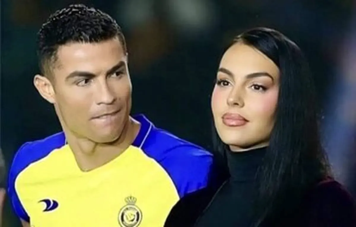 رونالدو روی کاور گوشی جورجینا!+عکس