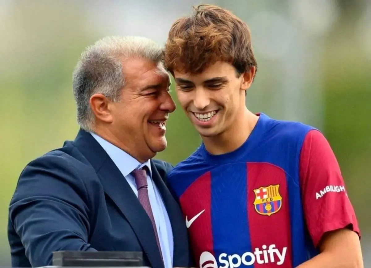 علاقه لاپورتا به ستاره بارسلونا: او باید بماند