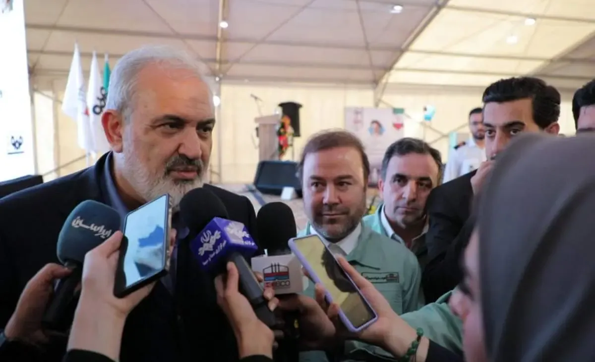 اعلام حمایت همه جانبه وزیر صمت از پروژه‌های فولاد هرمزگان