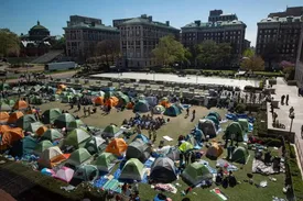 دانشگاه کلمبیا دانشجویان حامی فلسطین را تهدید کرد