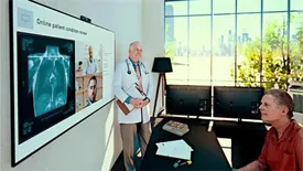 پلتفرم ویدیو کنفرانس ال‌جی، ارائه راهکار پزشکی از راه دور