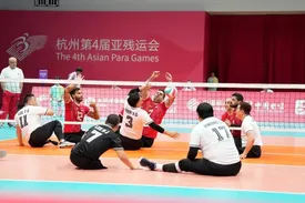 تیم والیبال نشسته مردان طلایی شد