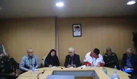 صدای انفجار هنگام جلسه وزیر کشور در بندرعباس/  ببینید