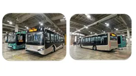 نخستین نمایش عمومی اتوبوس‌های برقی و دیزلی سایپادیزل