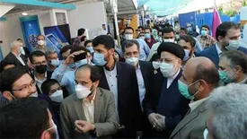 بازدید چهره های سرشناس از غرفه بانک توسعه تعاون در نمایشگاه نوآوری و فناوری (اینوتکس)