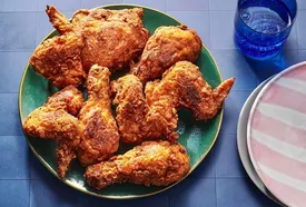 طرز تهیه مرغ سوخاری در فر و هواپز