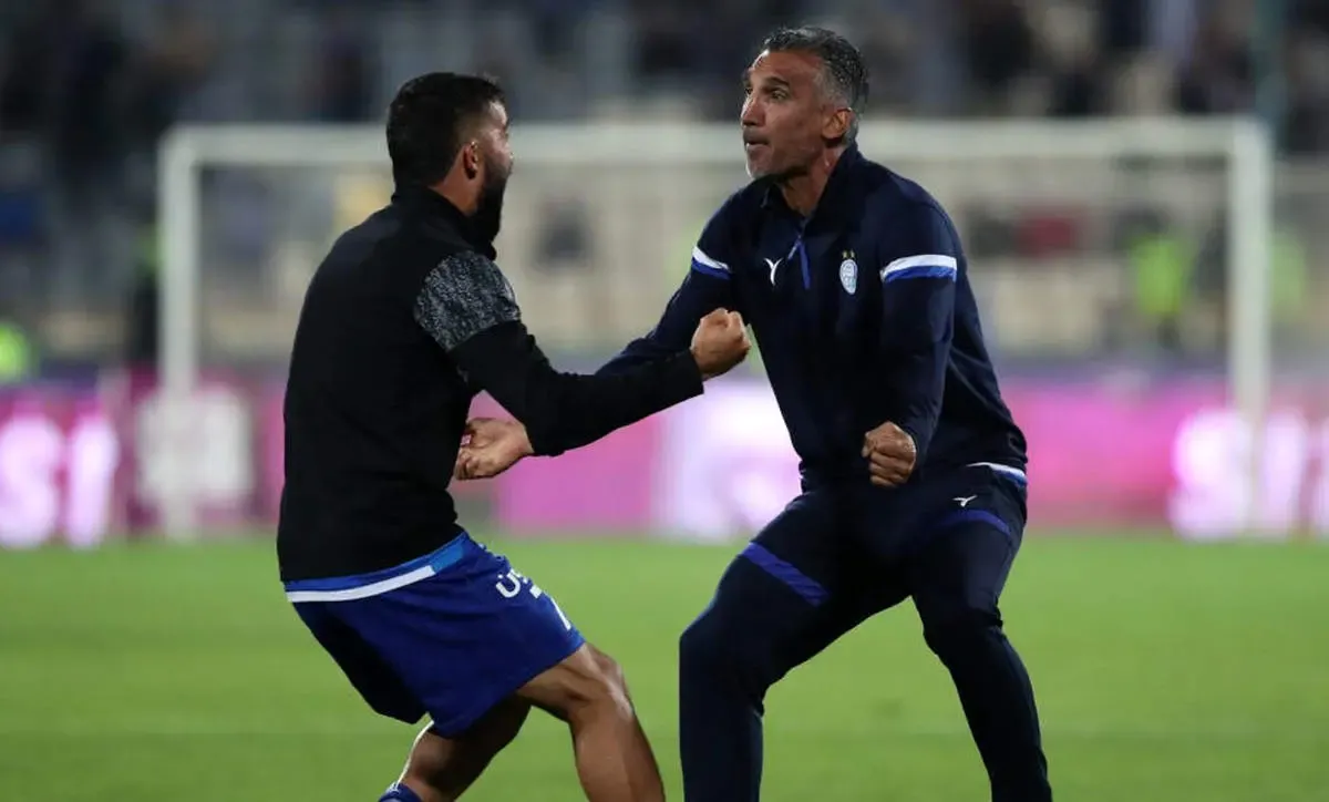 خوشحالی عجیب هاشمی‌نسب در حد قهرمانی! / عکس