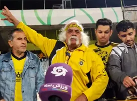 هوادار جنجالی سپاهان ده سال محروم شد!