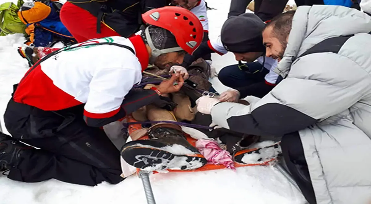 3 روز زیر برف؛ کوهنورد ۷۰ ساله  پیدا شد!