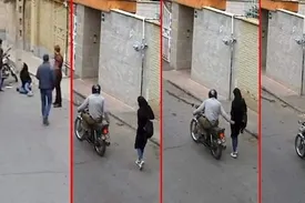 موتورسوار وحشت آفرین صبح امروز اعدام شد / عکس