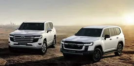 ببینید | لندکروز 2023 که با چند ضربه دست متلاشی میشود