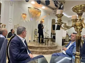 مهمانی قدردانی از ستاد علی لاریجانی/ عکس