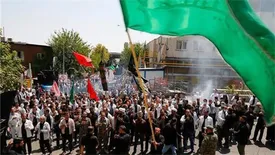 مراسم عزاداری سید و سالار شهیدان درسایپا برگزار شد