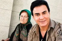 مراسم تشییع و خاکسپاری مادر داریوش فرضیایی/ وداع تلخ عموپورنگ