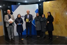 بانک صنعت و معدن رتبه سوم «جایزه ملی بزرگمهر» را کسب کرد