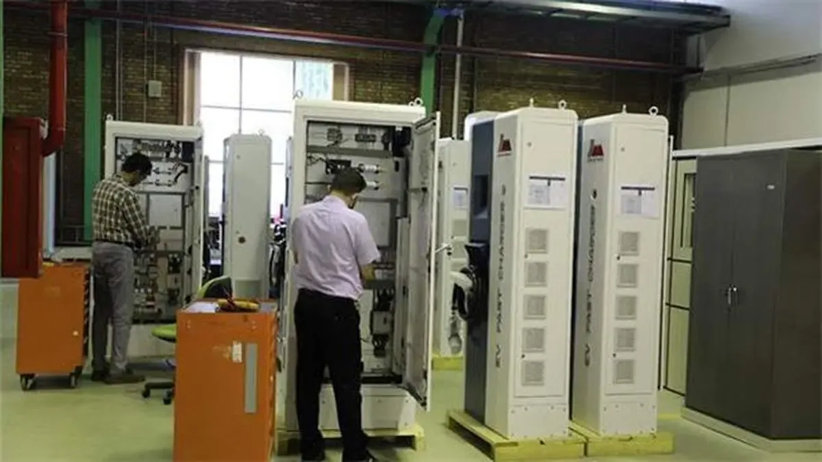 شارژرهای سریع 50 کیلووات مپنا در مدار تولید انبوه قرار گرفت