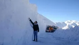 برف در این استان از ۲ متر عبور کرد