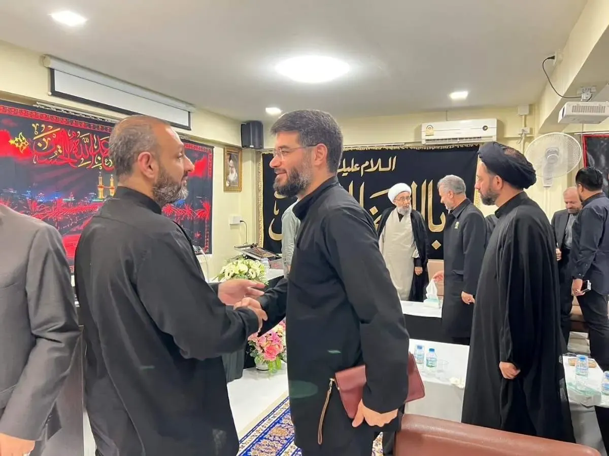 میثم مطیعی در حوزه علمیه خواهران بانکوک/ تصاویر