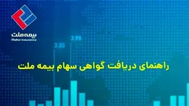 سهامداران بیمه ملت، گواهی سهام خود را غیرحضوری دریافت کنند
