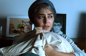 سلفی متفاوت هدی زین العابدین/ عکس