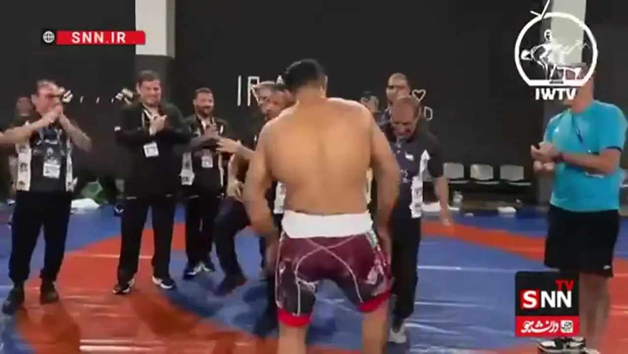 رقص مازنی هادی ساروی و هم‌تیمی‌هایش به سبک نقی و ارسطو/ببینید