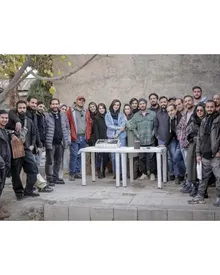 جشن تولد ۲۸ سالگی الناز ملک در پشت صحنه «زخم کاری»/ عکس