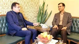 نشست مشترک مدیران عامل شرکتهای بیمه دانا و اتکایی امین