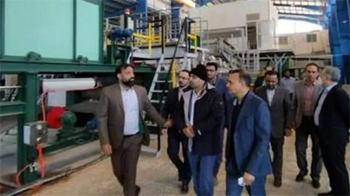 بازدید عضو هیأت مدیره بانک صنعت و معدن از چندین واحد صنعتی در خراسان شمالی