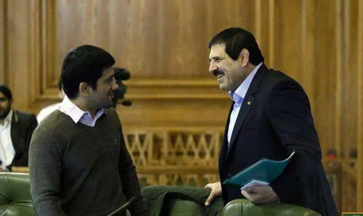 کشتی سه‌نفره با حضور عباس جدیدی، علیرضا دبیر و حمید بنی‌تمیم