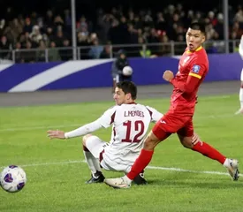 شکست قطر با وجود حضور کوجو/ قرقیزستان به برتری رسید